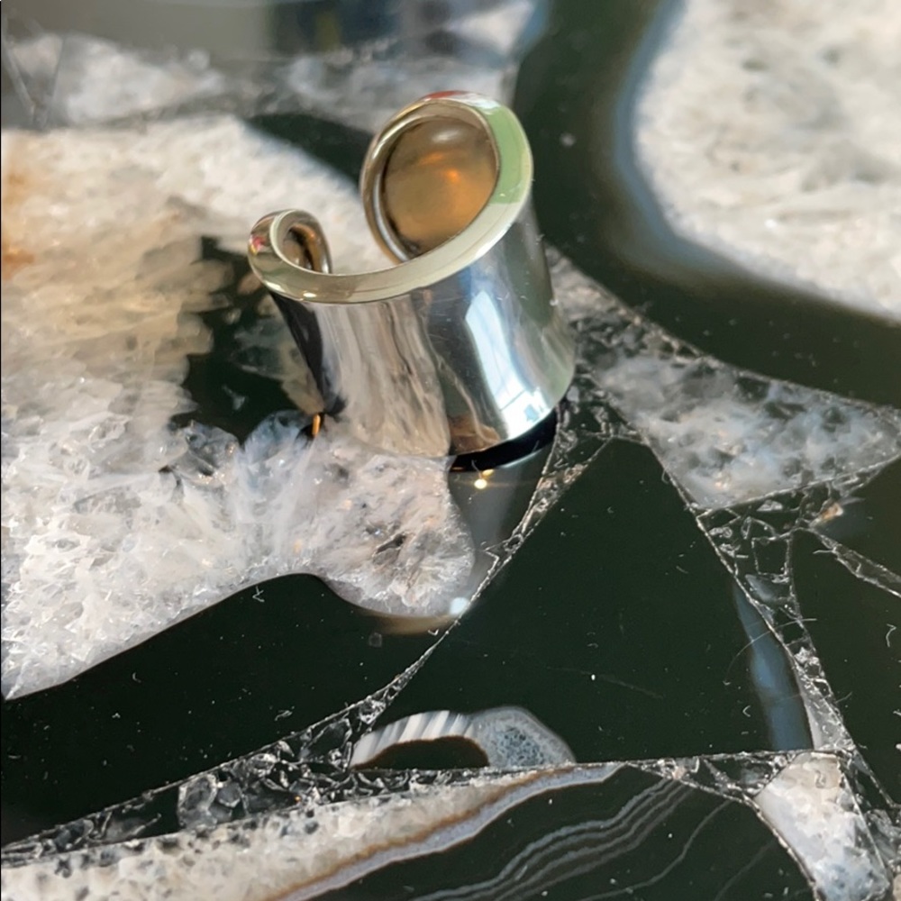 Sterling Silver Large Statement Ring - image 2